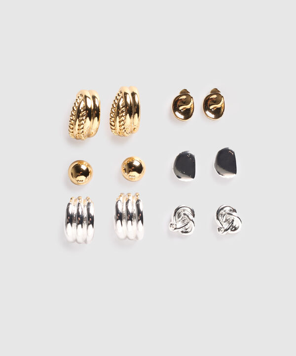 Set X6 Pares De Aretes De Moda Para Mujer
