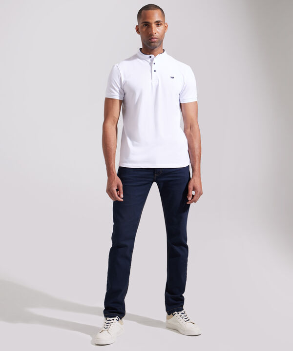 Jean Slim Tono Azul Oscuro image number null