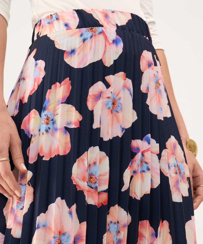 Falda Plisada Estampada