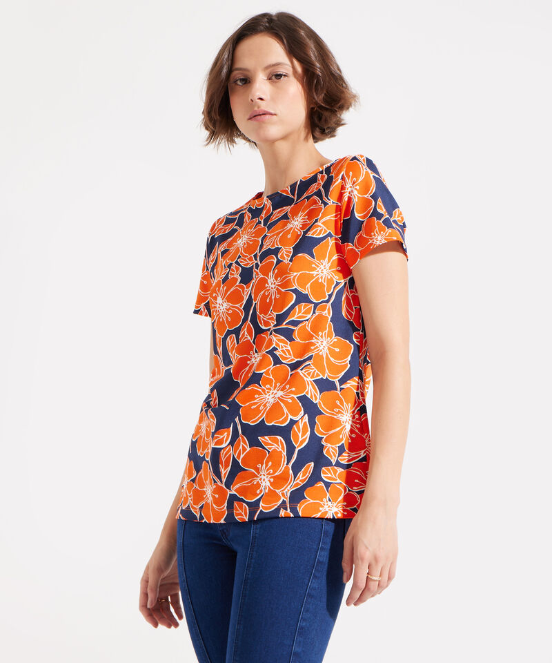 Camiseta Manga Corta Estampada