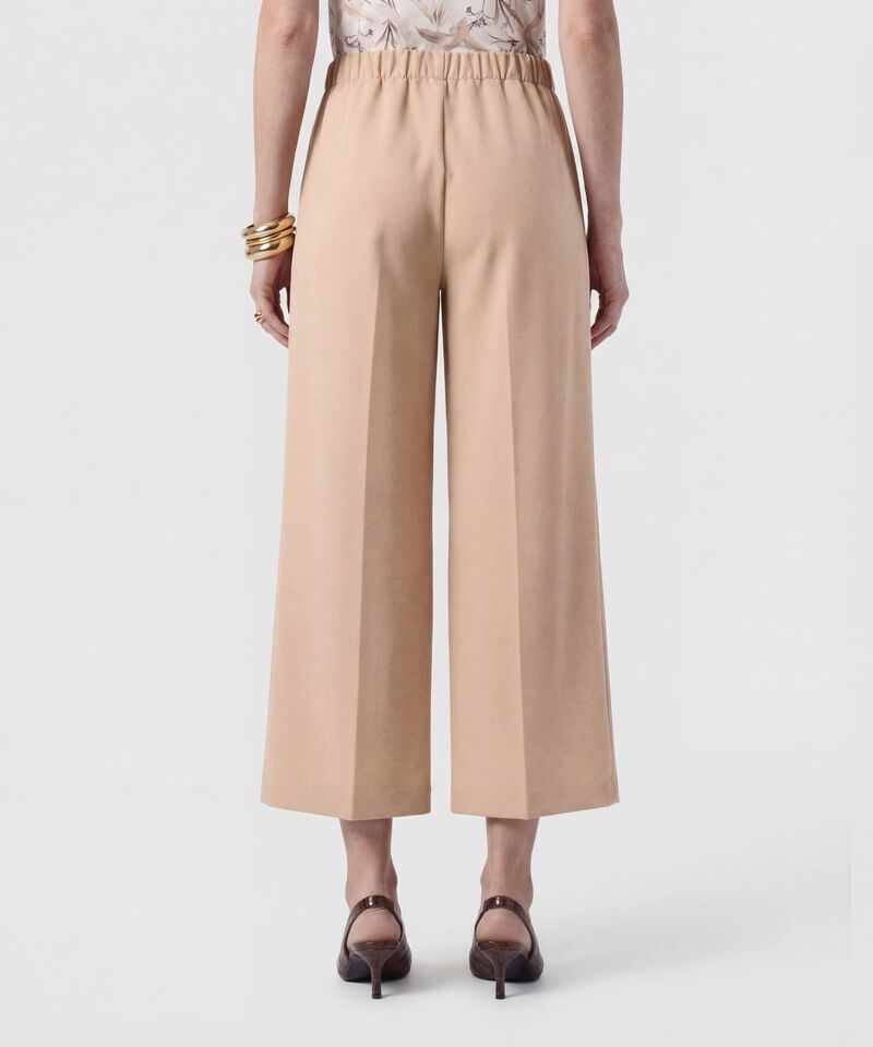 Pantal&oacute;n Culotte De Tiro Alto Para Mujer