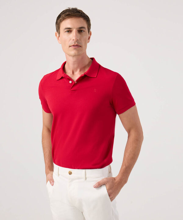 Polo Cuello Tejido Unicolor image number null