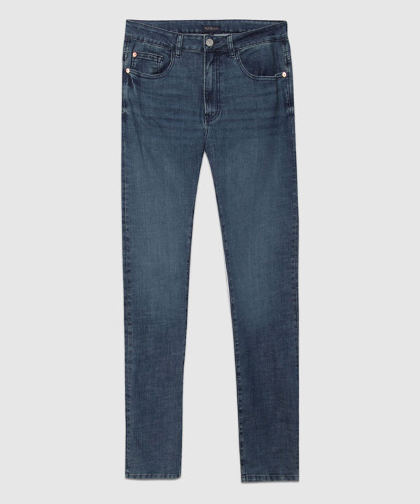 Jean Regular Classic Tono Medio Oscur Funky Blue