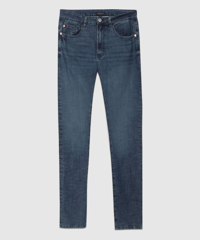 Jean Regular Classic Tono Medio Oscur Funky Blue
