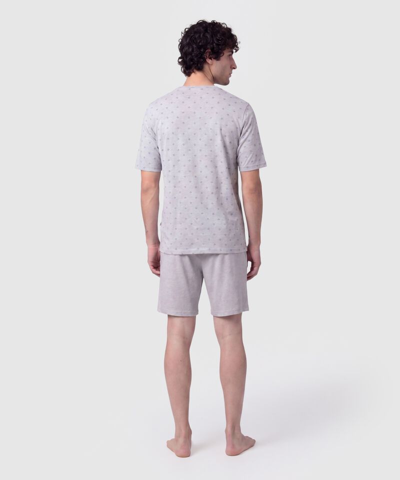 Pijama Corta con Estampado para Hombre