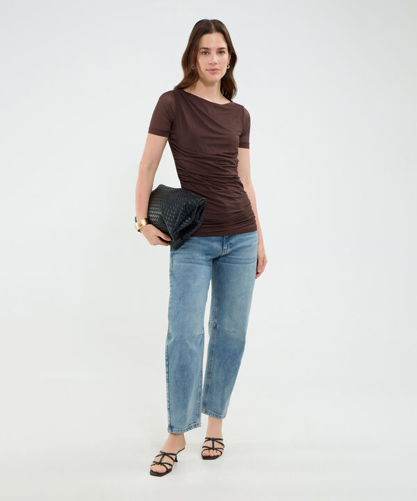 Camiseta manga corta para mujer image number null