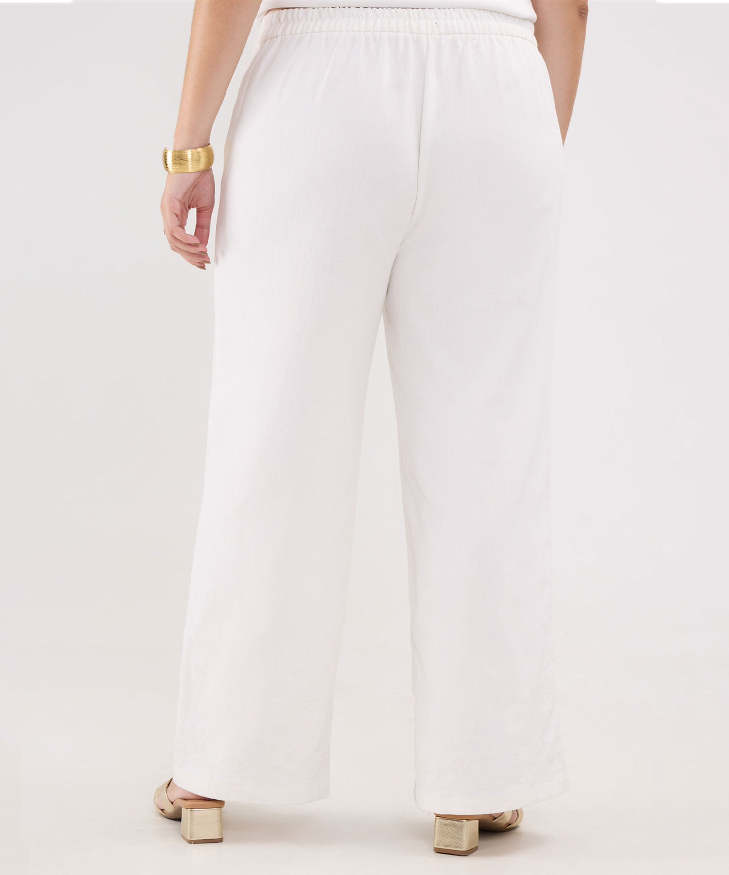 Pantalón en Efecto Lino
