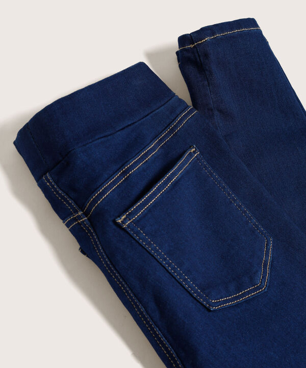 Jegging Tiro Alto con Costuras image number null
