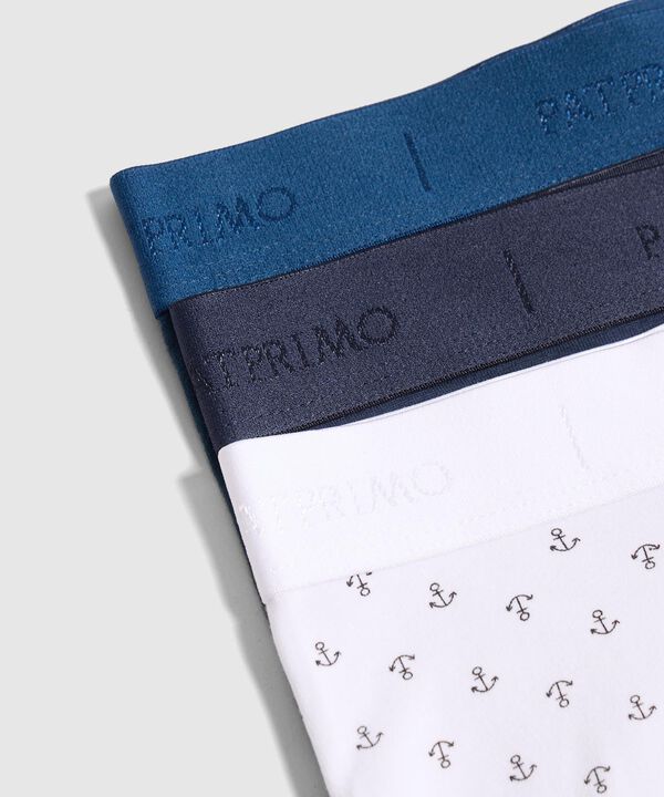 Pack x3 B&oacute;xers Medio Anat&oacute;micos para Hombre