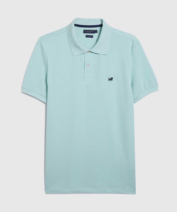 Polo Tejido Unicolor Cuello Y Puños Tejidos,Sin Bolsillo Con Hiladillo.