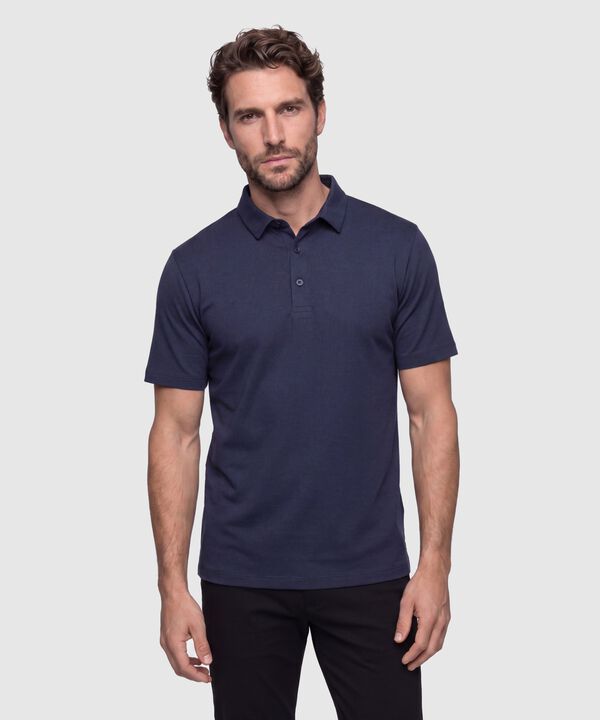 Polo Unicolor Regular Para Hombre image number null
