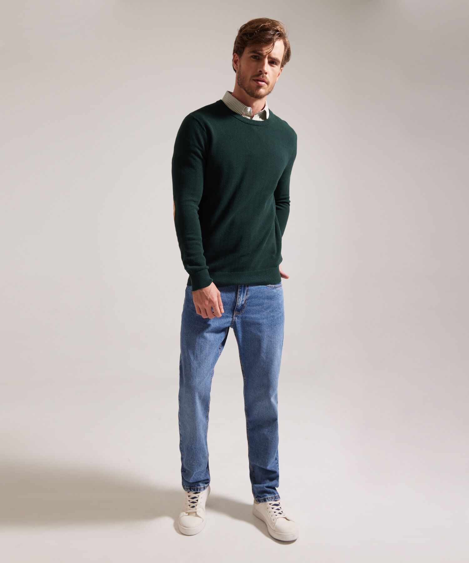 Jean Regular Tono Azul Medio