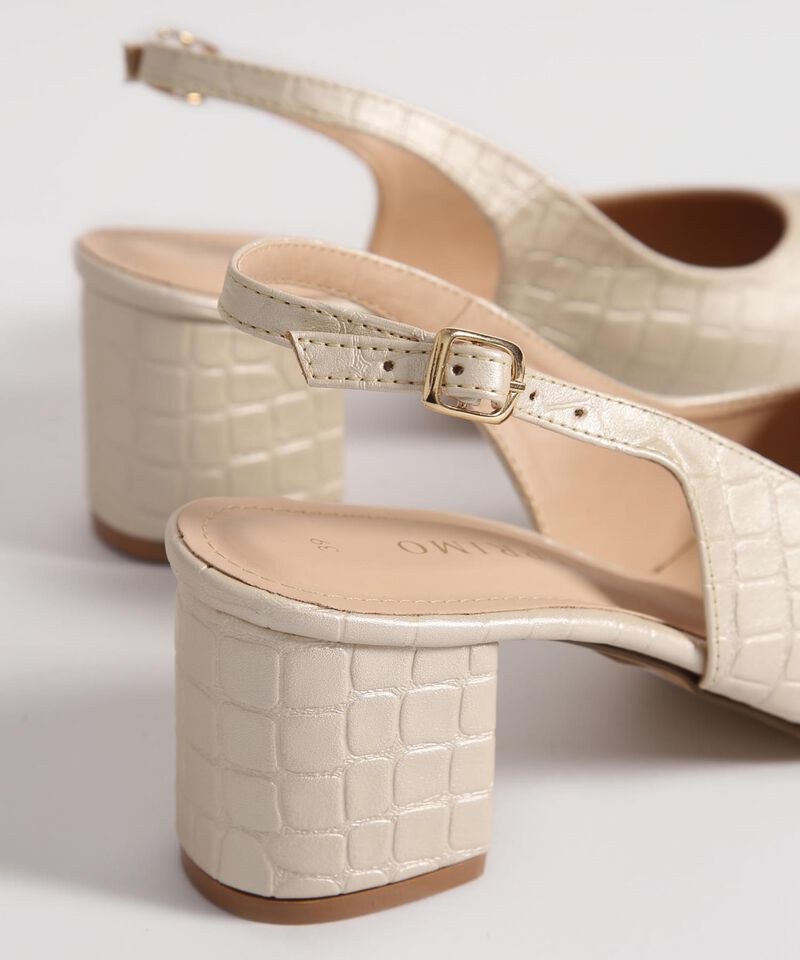 Tacones en Efecto Piel