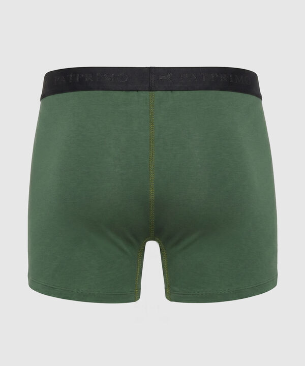 Boxer Medio Con Pretina El&aacute;stica Para Hombre