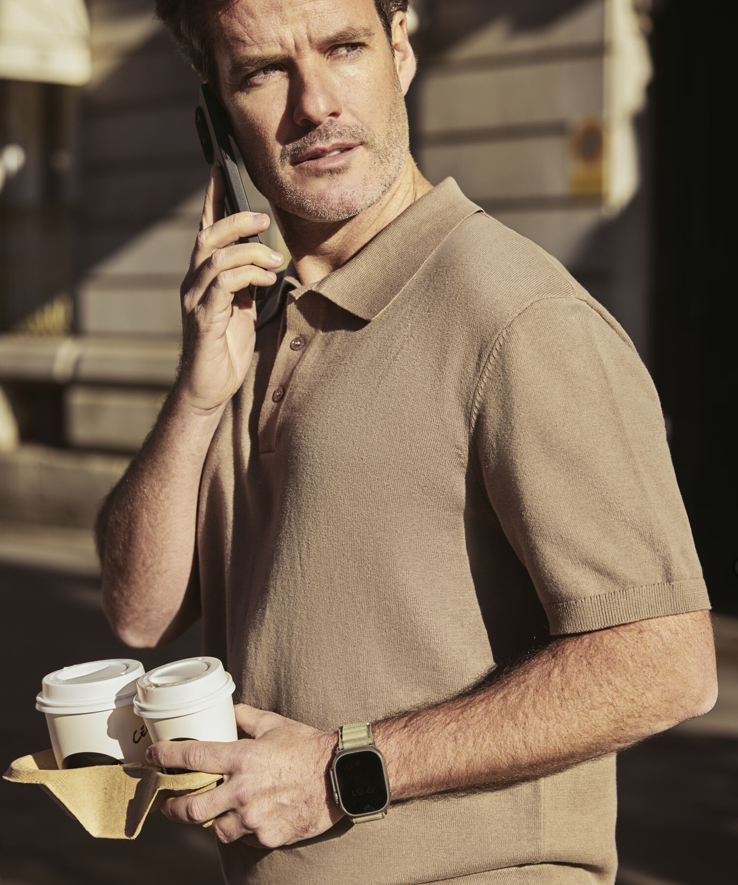 Polo De Punto Manga Corta Estilo Cl&aacute;sico Para Hombre