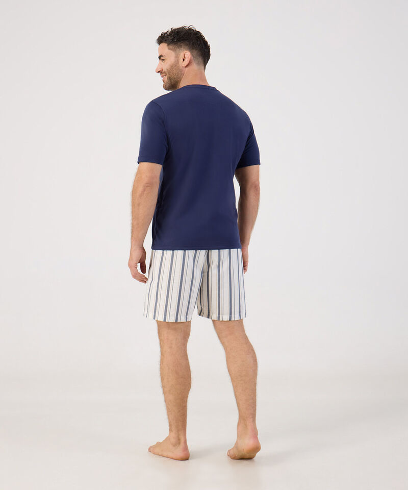 Conjunto Pijama Camiseta y Short Para Hombre