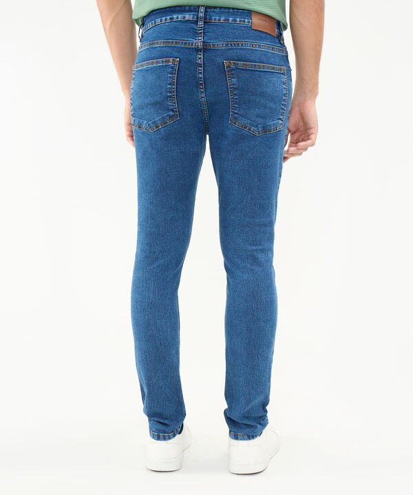 Jeans Skinny Tono Medio