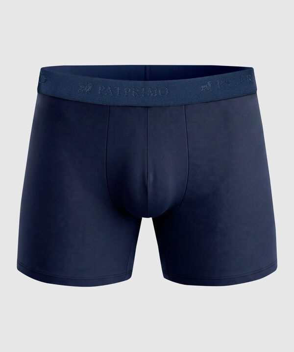 B&oacute;xer Ajustado Unicolor Para Hombre image number null