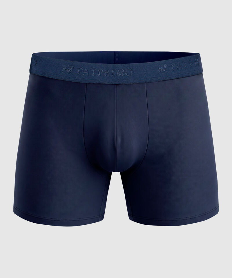 B&oacute;xer Ajustado Unicolor Para Hombre