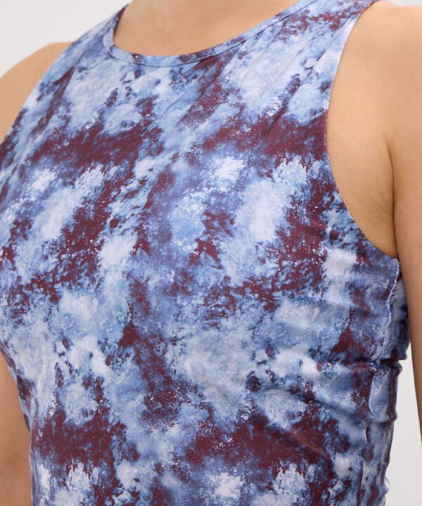 Camiseta Para Mujer, Silueta Corta Estampada image number null
