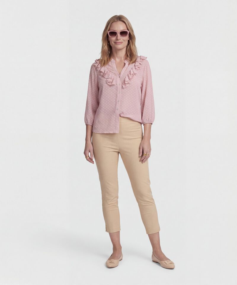 Pantalon Capri Unicolor 
