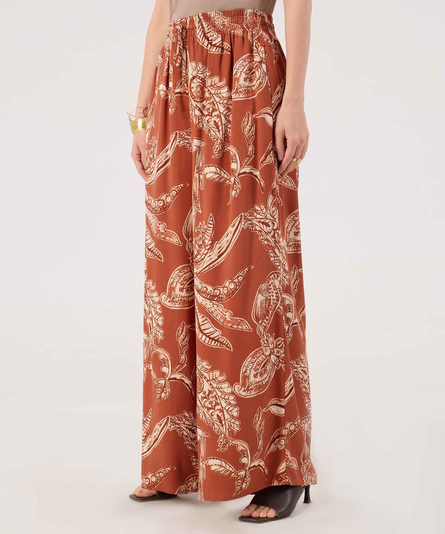 Pantalón Fluido Estampado