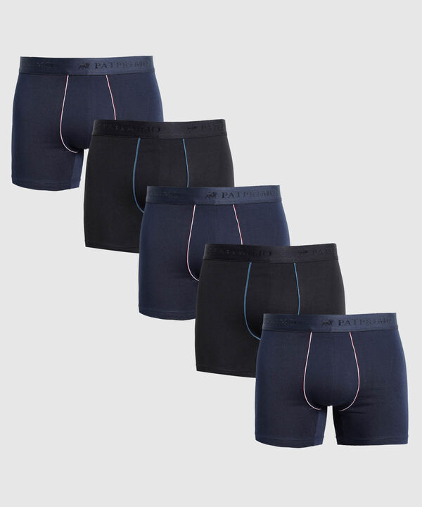 Pack X5 Boxer Unicolor  image number null