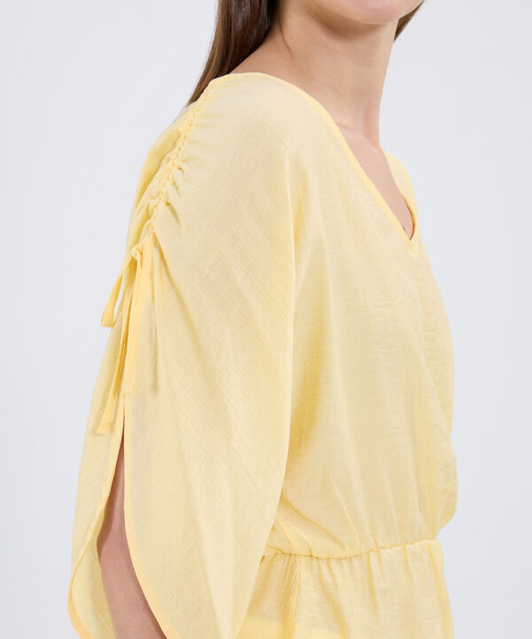 Blusa Manga ¾ Unicolor image number null