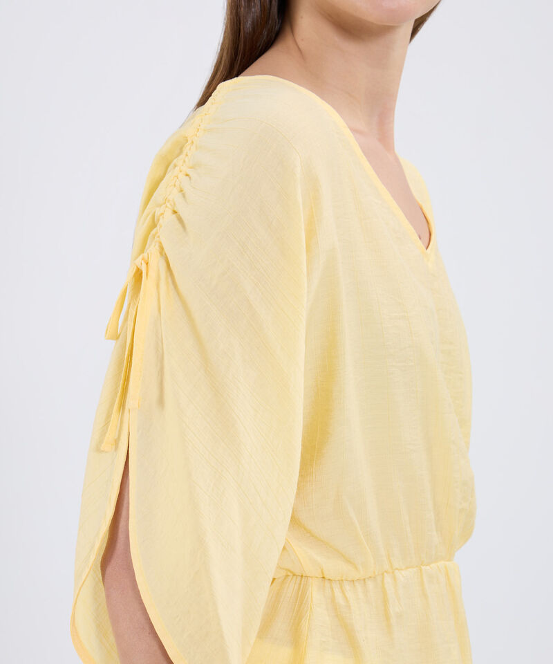 Blusa Manga ¾ Unicolor