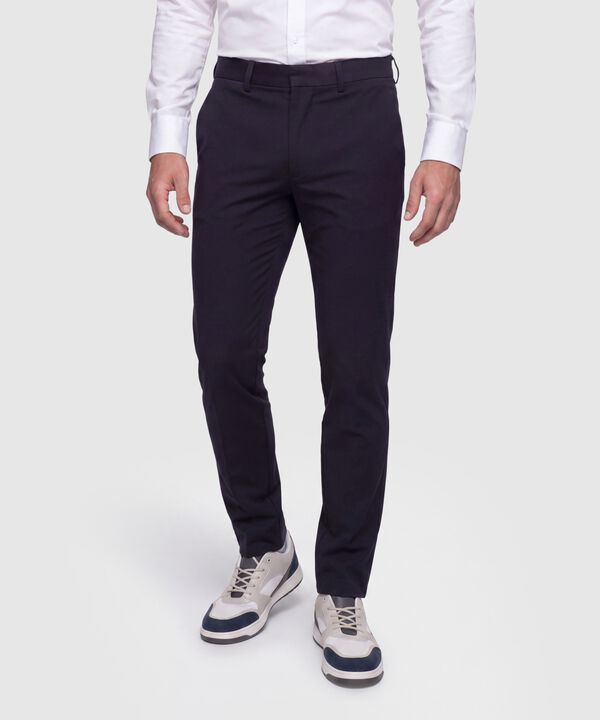 Pantal&oacute;n De Corte Cl&aacute;sico Para Hombre image number null