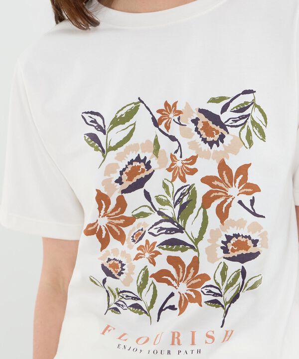Camiseta manga corta para mujer image number null
