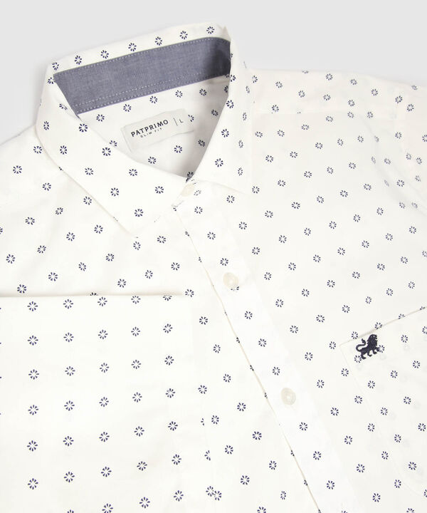 Camisa Manga Corta Con Bolsillo image number null
