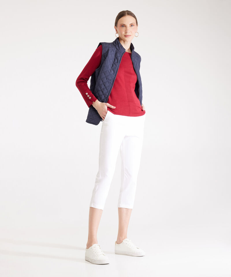 Pantalón Capri Unicolor