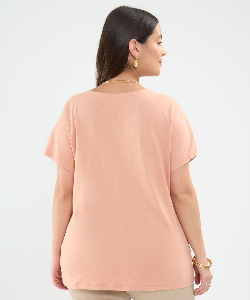 Camiseta Con Encaje