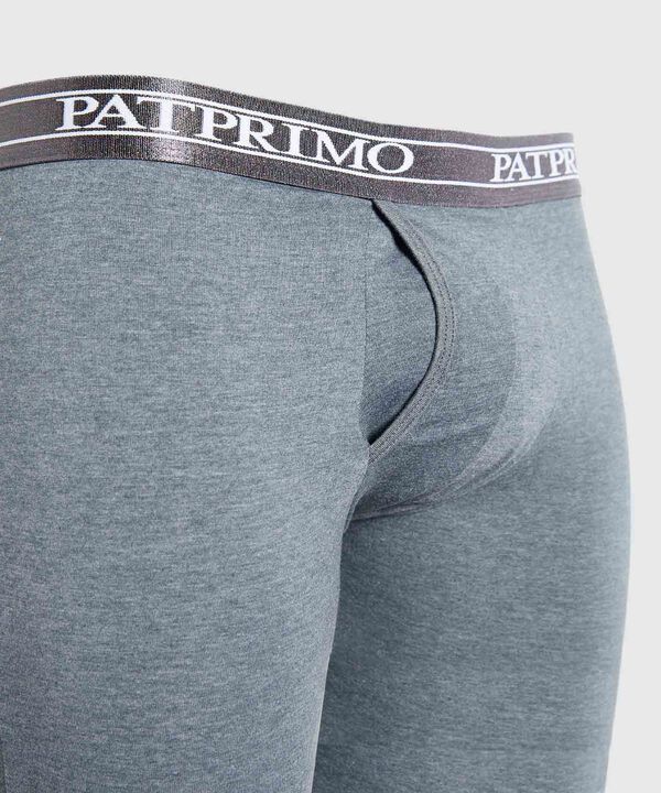 Boxer Para Hombre Con Bragueta Funcional En Lycra-Algodón