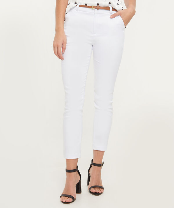Pantalon Basico Bolsillos Diagonal image number null