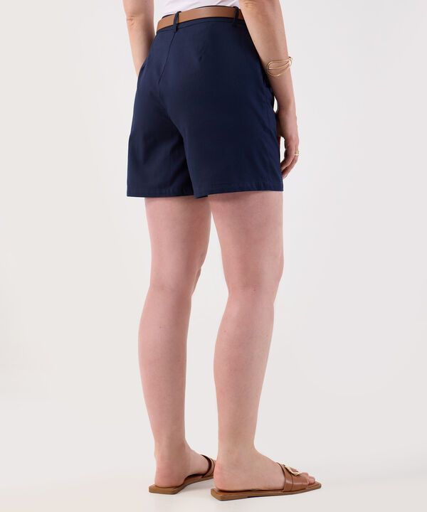 Short Tipo Bermuda Mujer Casual De Bota Recta