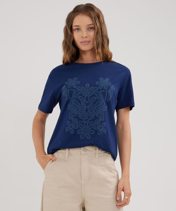 Camiseta Manga Corta, Cuello Redondo