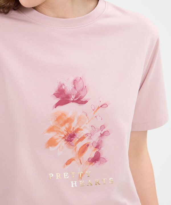 Camiseta manga corta para mujer image number null