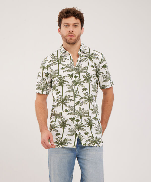 Camisa Manga Corta Estampada