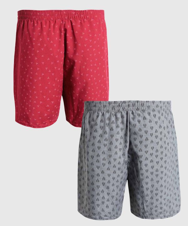 Pack X 2 Boxer Amplios Estampados