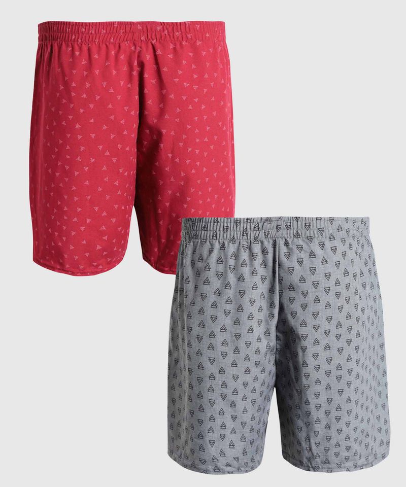 Pack X 2 Boxer Amplios Estampados