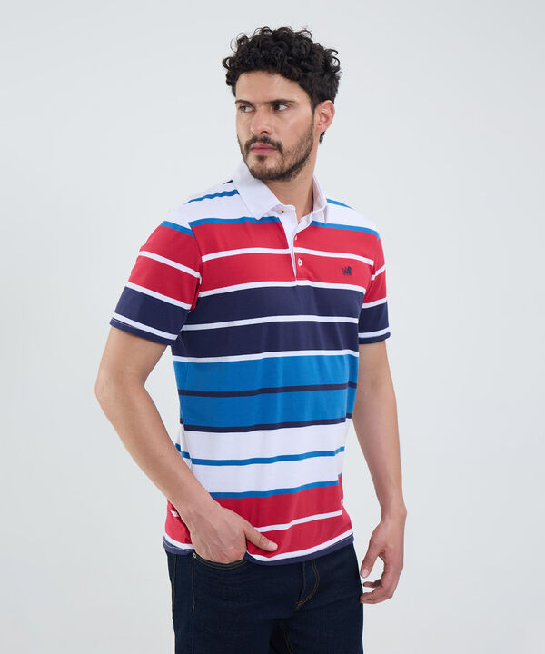 Polo Cuello Máquina Preteñida Sin Bolsillo Para Hombre image number null
