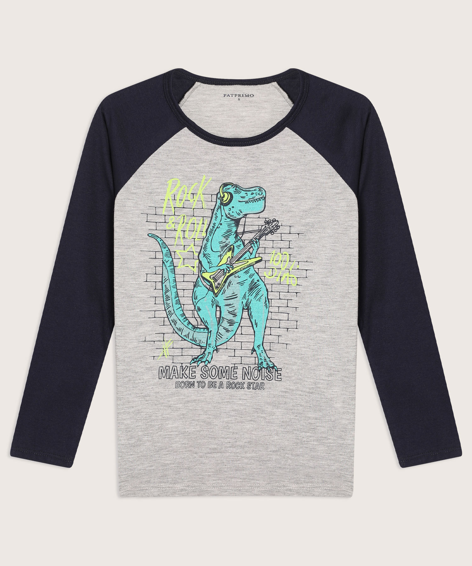 Pijama Camiseta Manga Larga