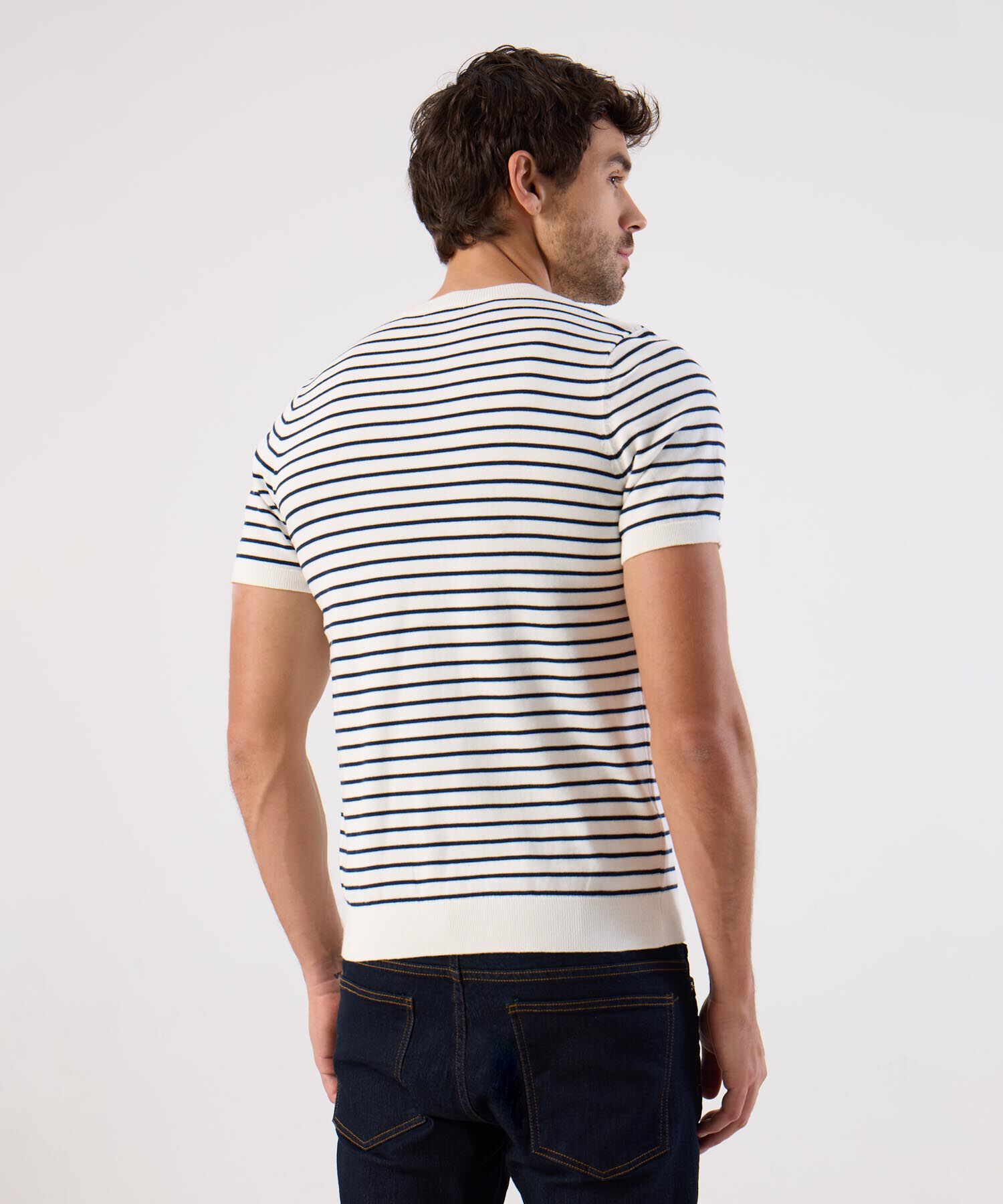 Camiseta En Tejido De Punto Para Hombre