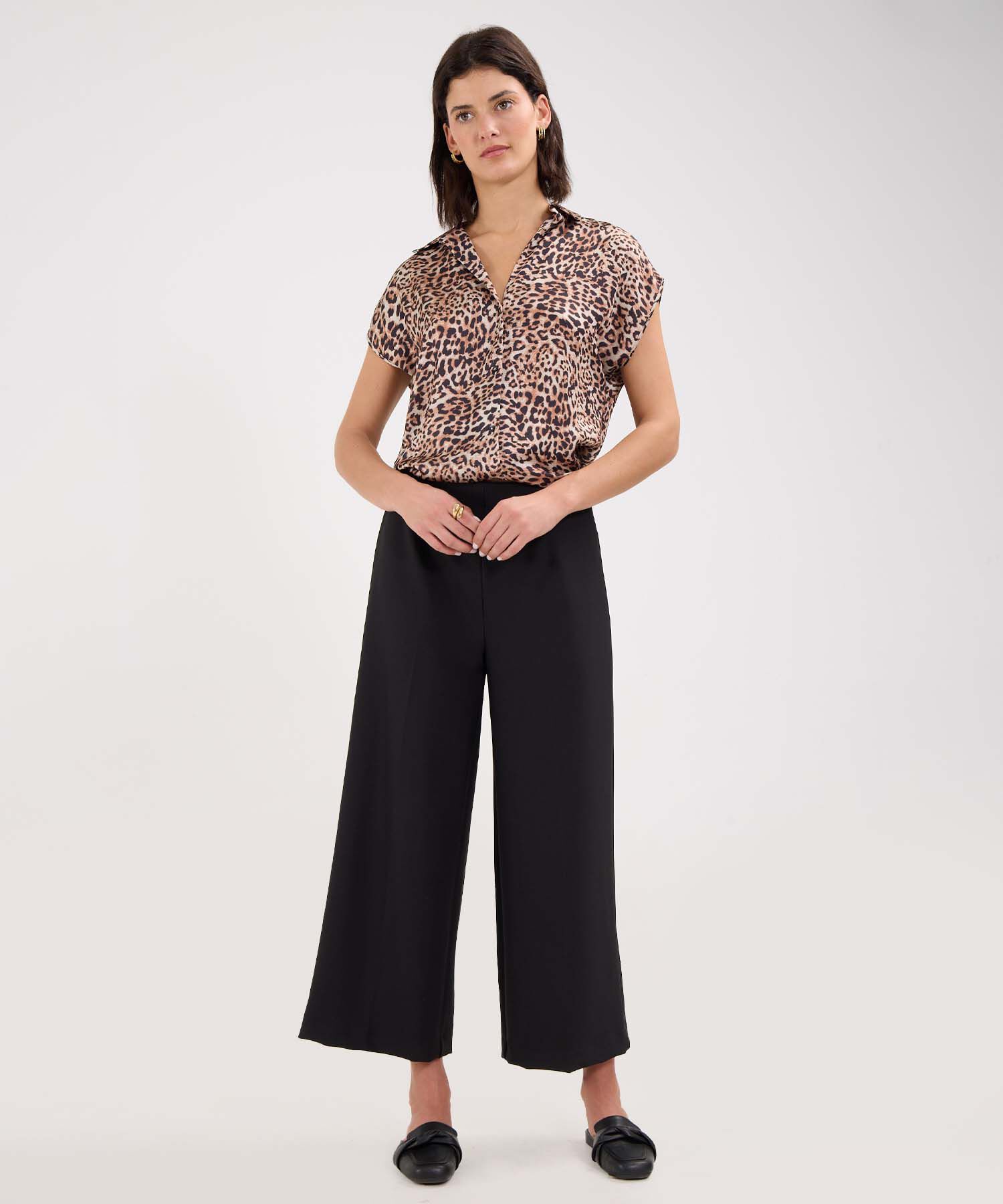 Pantalón Culotte Casual
