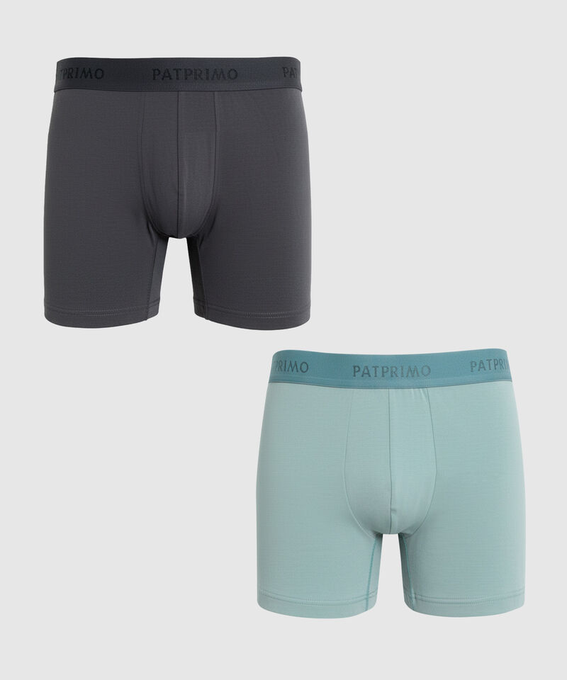 Set X2 B&oacute;xers Con El&aacute;stico Suave Para Hombre