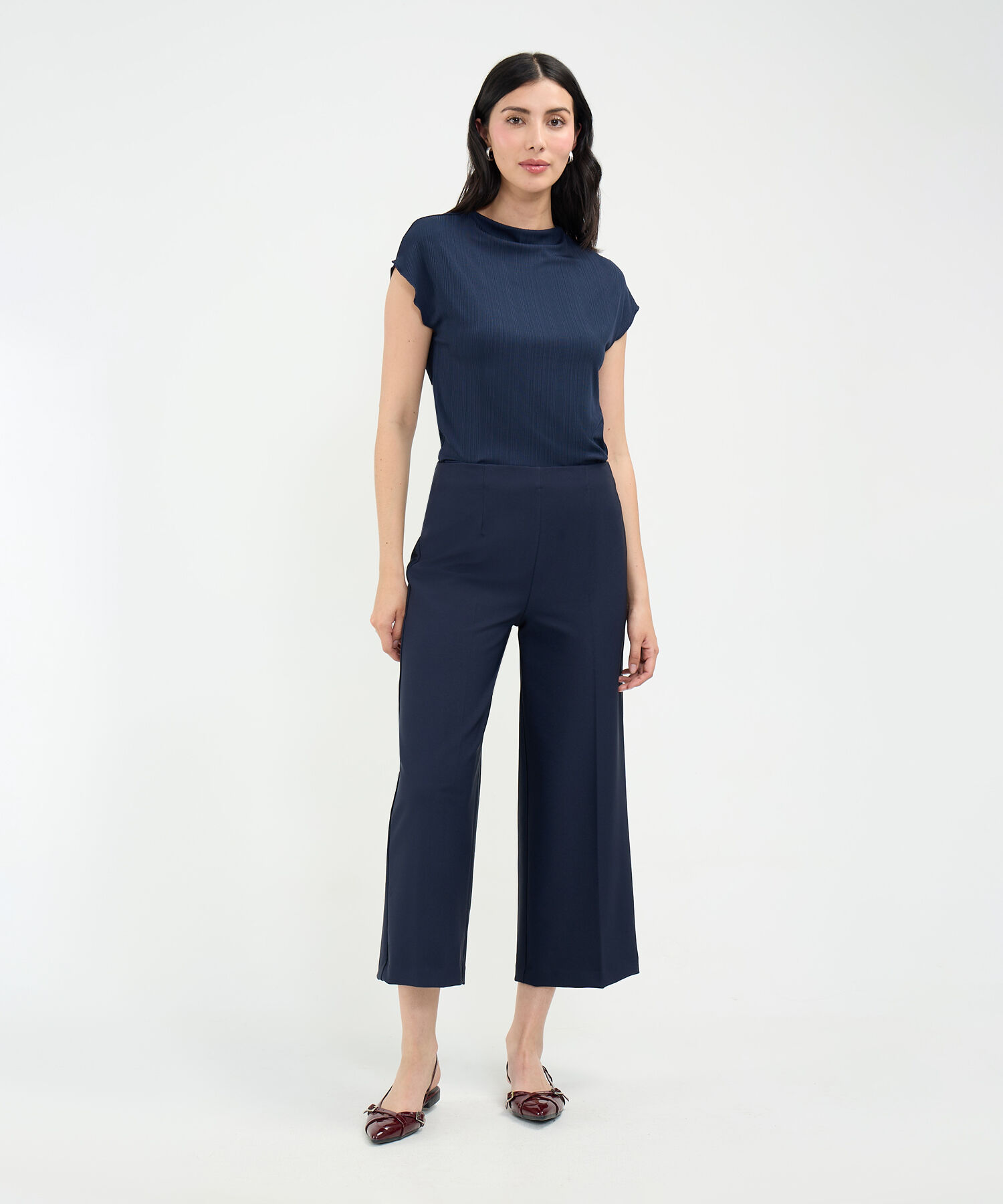 Pantalón Culotte Tiro Alto