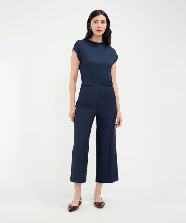 Pantalón Culotte Tiro Alto image number null