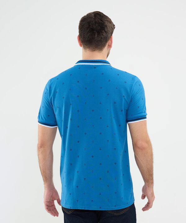 Polo Tejida Estampada
